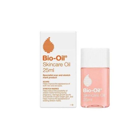 Bio Oil Skincare Body Oil, Vitamin E, Serum for Scars & Stretchmarks, Face & Body Moisturizer, 25ml
