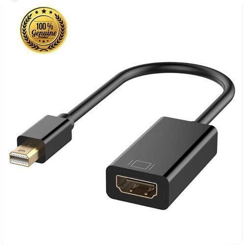 Mini Display To HDMI Adapter  Thunderbolt- Black