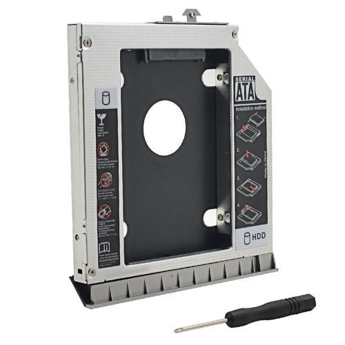 Opti 2nd HDD Caddy 3.0  HDD Case Enclosure -Black