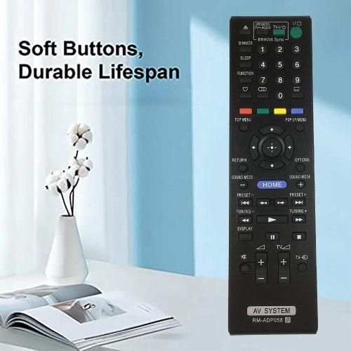 RMADP058 Remote Control for Sony Home Theater BluRay Remote Control BDVE280 BDVE380 Remote