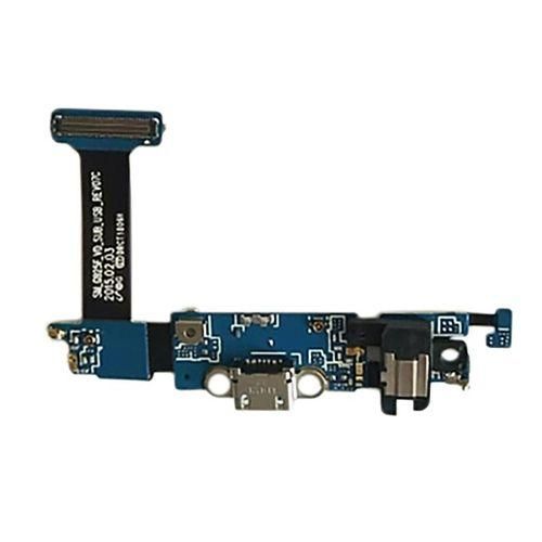USB Dock Charging Port Flex Cable for Samsung Galaxy S6 Edge G925F with Microphone and Headphone Jack Replacement