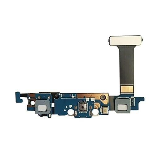 USB Dock Charging Port Flex Cable for Samsung Galaxy S6 Edge G925F with Microphone and Headphone Jack Replacement