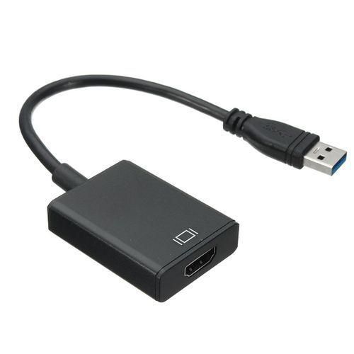 USB 3.0 to P HDMI Converter Cable Display Graphic Adapter  White