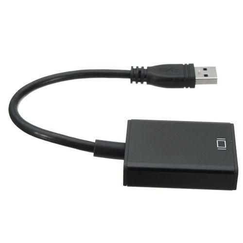 USB 3.0 to P HDMI Converter Cable Display Graphic Adapter  White