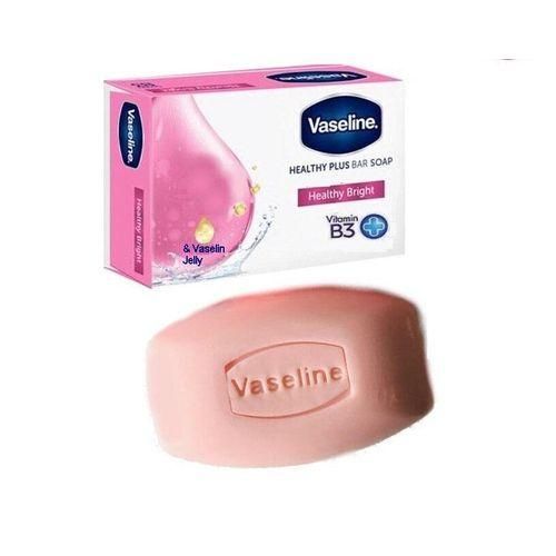 Vaseline Healthy Plus Bar Soap Healthy Bright - 75 gram