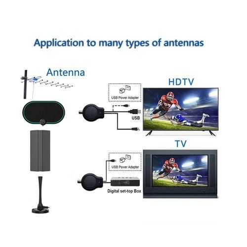 915 Generation Quick Installation Outdoor or Indoor HDTV Digital TV Antenna Signal Amplifier HD FM DVB USB Powered 32DBI