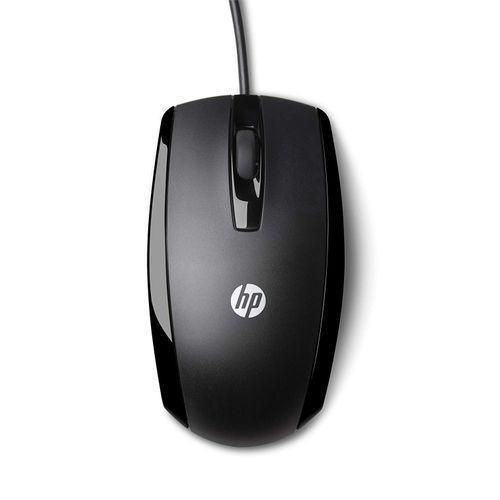 Hp X500 Optical Wired USB Mouse - Black