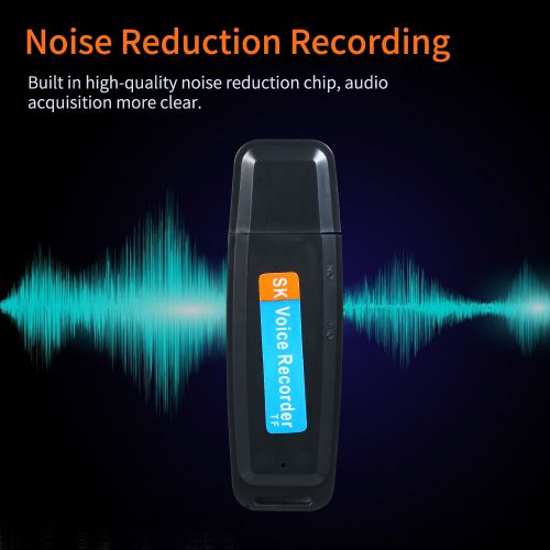 Mini Portable USB Voice Recorder Rechargeable U-Disk
