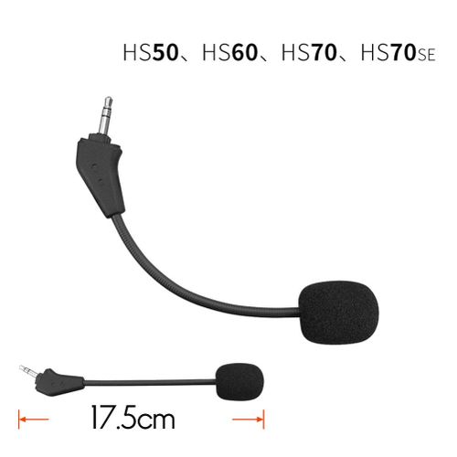 Repgoodment Game Mic Aux 3.5mm Microphone for HS50 Pro HS60