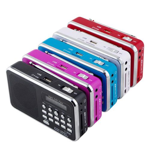 Rechargeable mini portable music and opera card player for the elderly, sound system, small gift