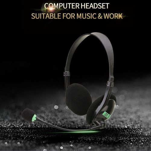 915 Generation 3.5MM Audio Headset Computer Headsets with 270 Degree Mic