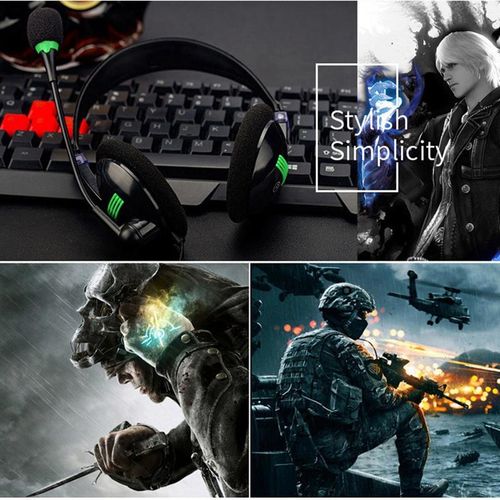 915 Generation 3.5MM Audio Headset Computer Headsets with 270 Degree Mic