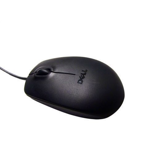 DELL Optical USB Wired 3-Button  Mouse - Black