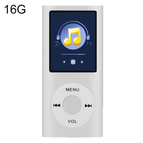 1.8 inch Metal MP4 Player With 16G TF Card+Earphone+Cable