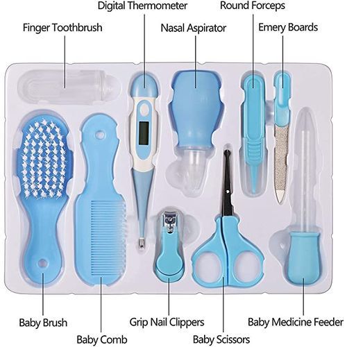 Other New Born Baby Health care kit -10pcs 0+ months   Blue