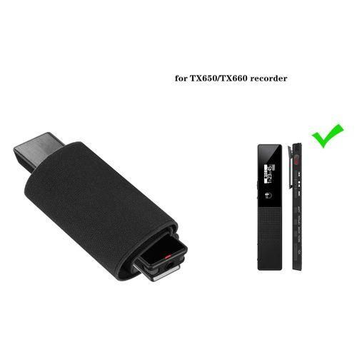 2 Pack Hand Microphone Elastic Sleeve for TX650TX660 Record
