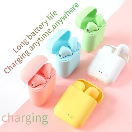 TWS Wireless Mini Headphones Bluetooth Matte Macaron Headphones
