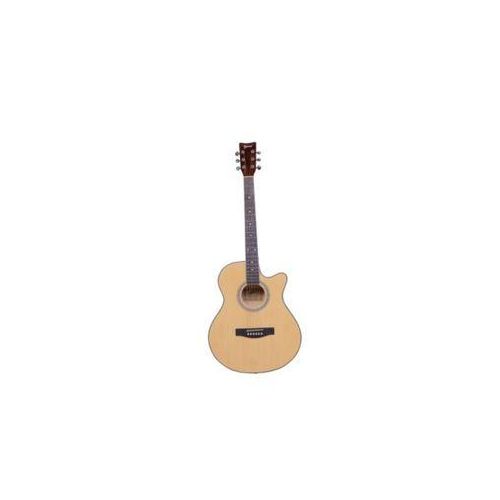 Powered Acoustic Guitar With A Tuner On It - Color May Vary