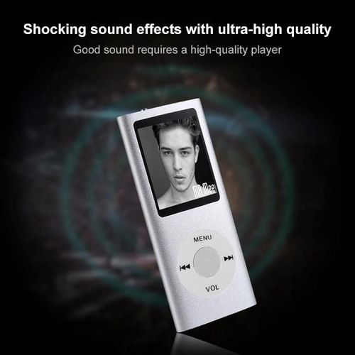 1.8 inch Metal MP4 Player With Earphone+Cable