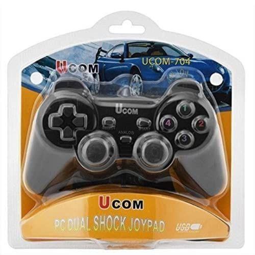UCOM USB GamePad Single Controller Joystick For PC – Black