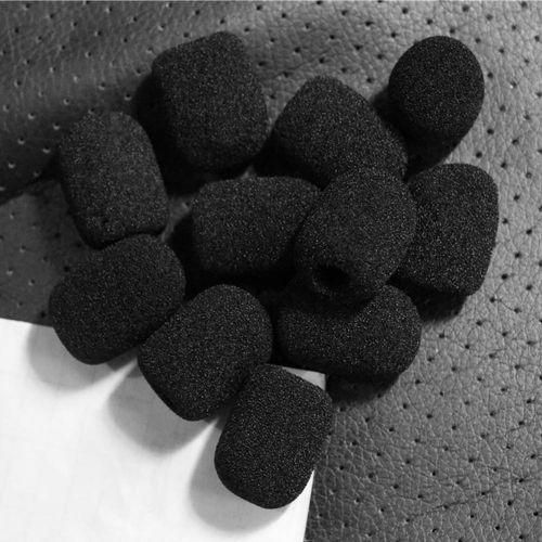 24Pack Mini Foam Windscreen Lapel Headset Microphone Sponge