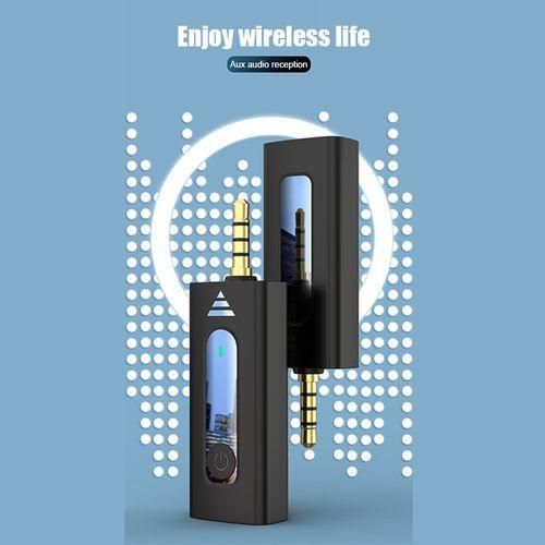 Wireless 3.5mm Lavalier Lapel Microphones Condenser Recording Mic