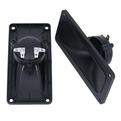 2Pcs Tweeters Speaker Piezoelectric Tweeter Loudspeaker 150W Ceramic Buzzer Treble Square DIY Audio Speakers
