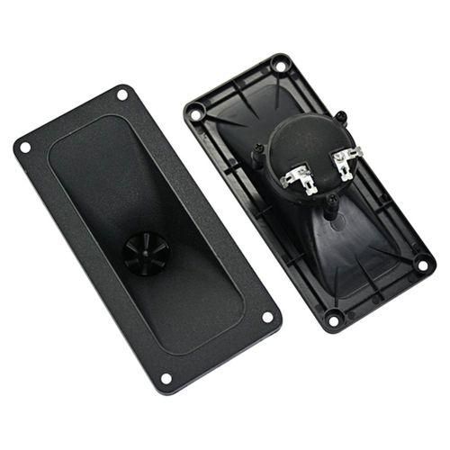 2Pcs Tweeters Speaker Piezoelectric Tweeter Loudspeaker 150W Ceramic Buzzer Treble Square DIY Audio Speakers