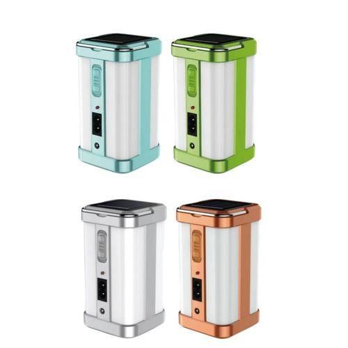 24Hours Light 4Bulbs Rechargeable Unique Indoor Outdoor Lamp