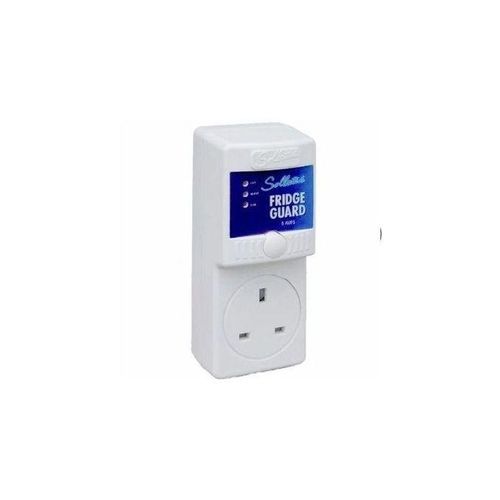 Sollatek Fridge Guard 13Amps Power Protection Against Voltage Fluctuations -Blue/ White/Red
