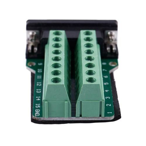 DB15 DSUB VGA 15pin Female Adapter Jack Terminal Breakout PCB Board