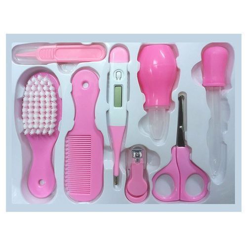 Newborn Baby Health Safety Grooming Kit Set - Pink