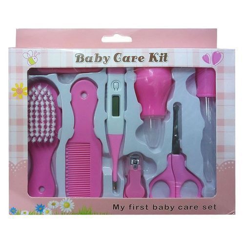 Newborn Baby Health Safety Grooming Kit Set - Pink