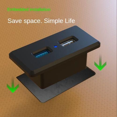 915 Generation 2 Ports USB Charger Socket 2A 9V Charger Adapter Built