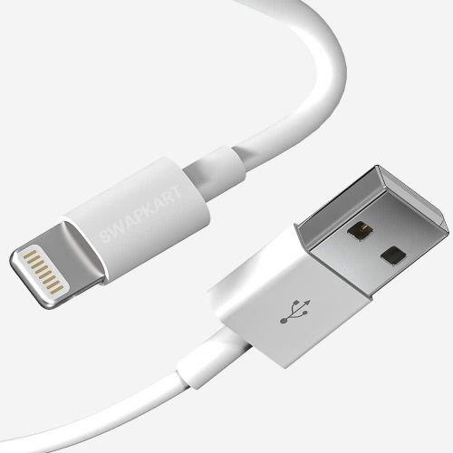 Original 5W Lightning to USB Sync Data Cable Compatible with Fast Charging iPhone 5 5C 5S, 6 6s 7 8 Plus, X, XR, XS Max, 11 Pro Max, 12 13 Mini Pro Max & SE