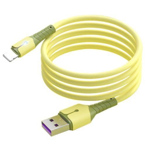 915 Generation Data Cable, OxygenFree Pure Copper Core Liquid1M,Yellow