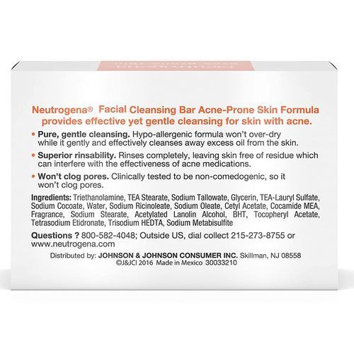 Neutrogena Facial Soap for Acne Prone Skin 99gm