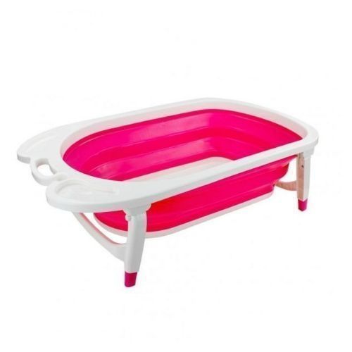 Latest Baby Folding Bathtub Basin - Pink