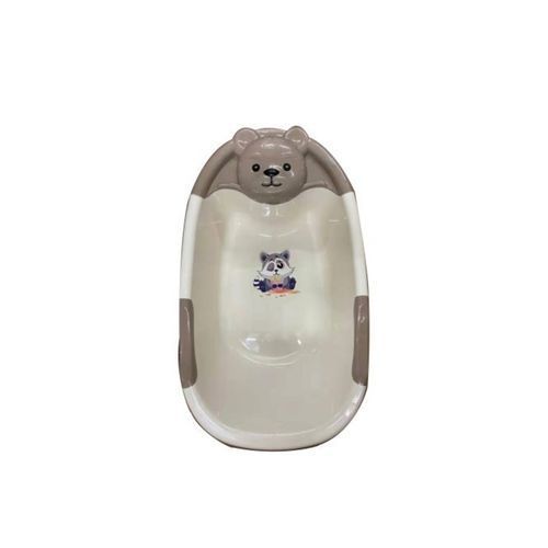 Baby Plastic Basin－Brown  Cream