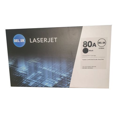 80A Laserjet Toner Cartridge For Hp Printer-Black