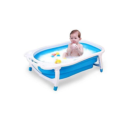 Baby Folding Bath Basin -  Blue