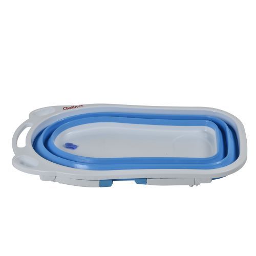 Baby Folding Bath Basin -  Blue