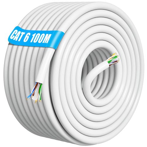 Cat6e Cable 100m- Grey