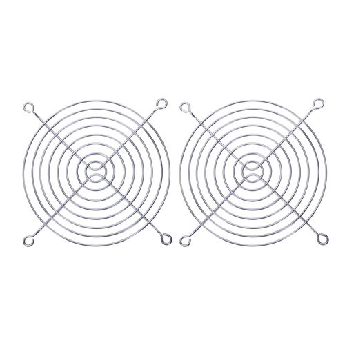 915 Generation 2 x Metal Wire Finger Guard Grill for 120 x 120mm Computer