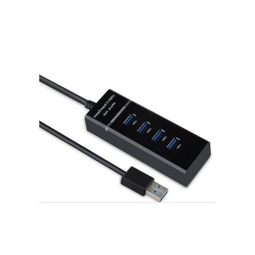 4-Port USB 3.0 Ultra-Slim Data Hub with 30cm Extended Cable