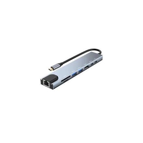 USB HUB USB C Hub 8 in 1 Multiport adapter