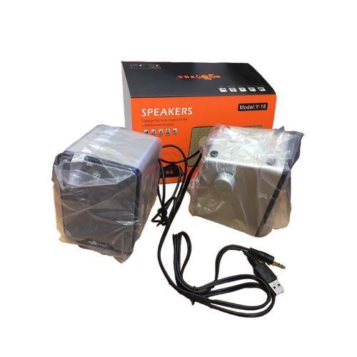 USB Portable Speakers For Laptop & Desktop - Multi Color