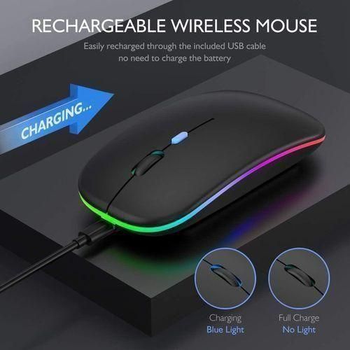 LED 2.4G Rechargeable Wireless Mouse