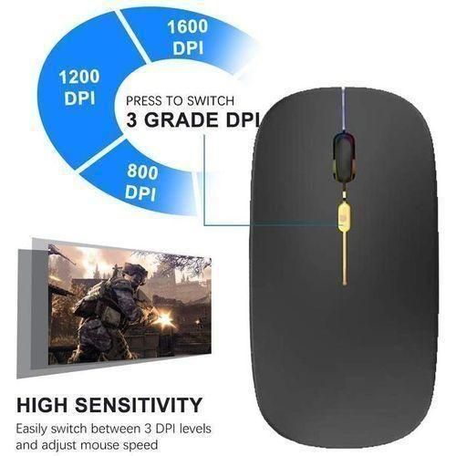LED 2.4G Rechargeable Wireless Mouse