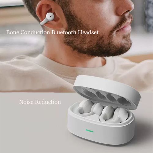 Niye New Bone Conduction Earphone Bluetooth 5.3 Ear Clip on Ear Earring Wireless Headphones TWS Noise reduction Sports Headsets